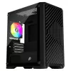 מארז 1St Player T5 4X ARGB 120mm שחור Micro ATX