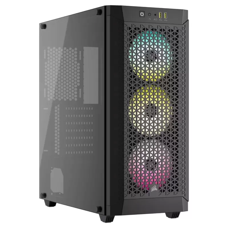 מארז Corsair 480T RGB ATX צבע שחור