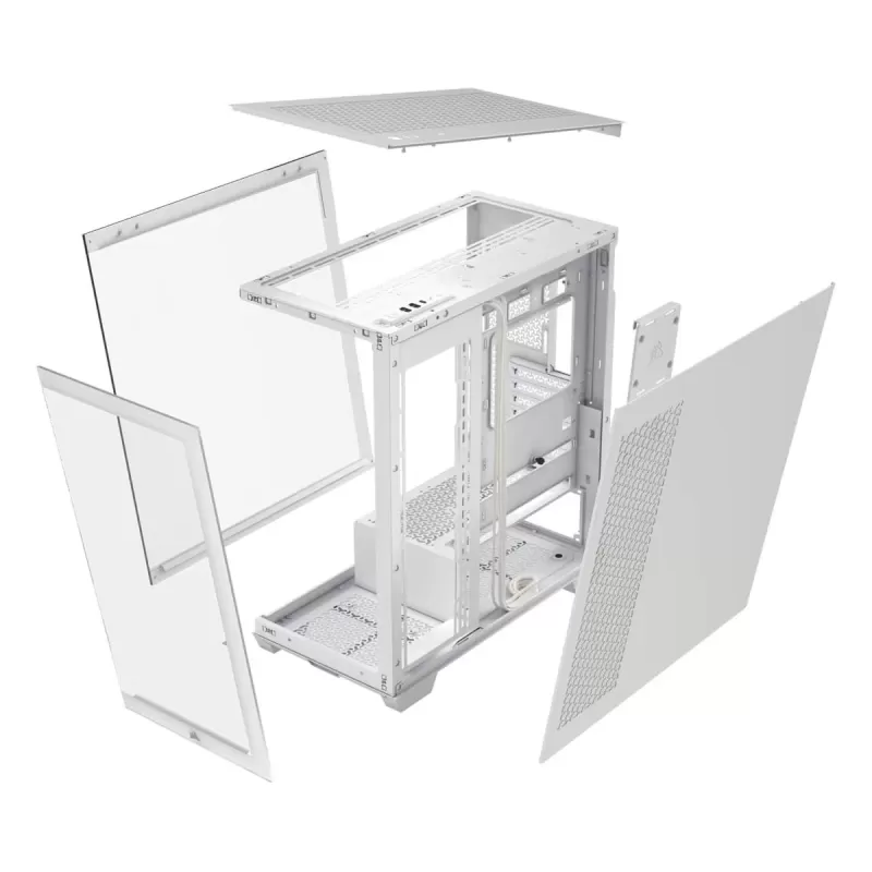 מארז Corsair 3500X לבן Mid Tower