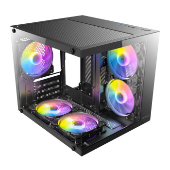Case Antec VCX20M RGB Elite Mini Tower Color:black