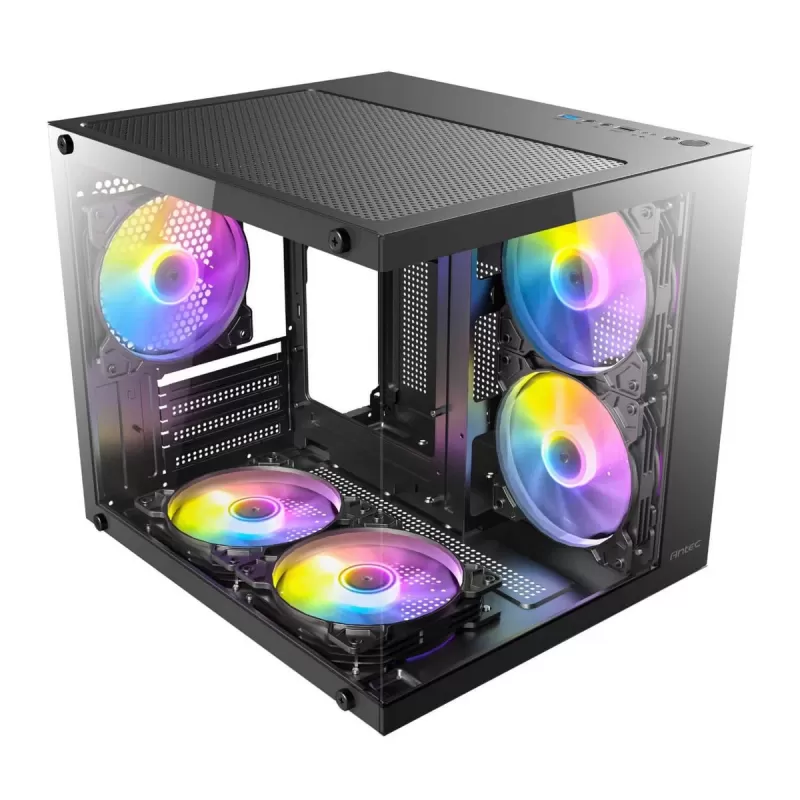 Case Antec VCX20M RGB Elite black Mini Tower