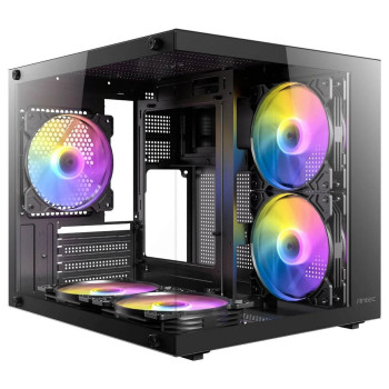 Case Antec VCX20M RGB Elite Mini Tower Color:black