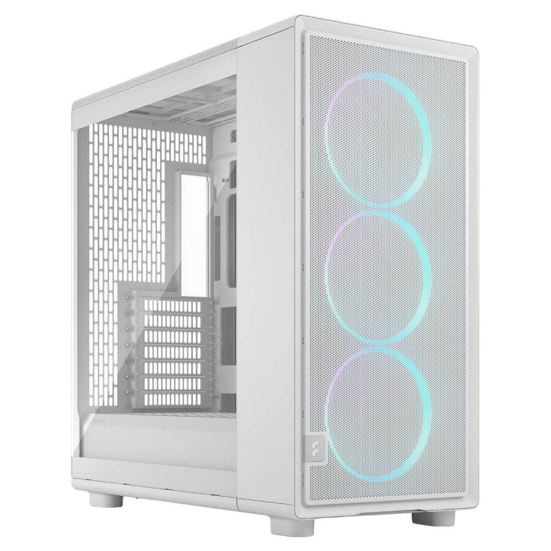 מארז Fractal Design Epoch XL TG RGB Clear Tint Mid Tower צבע לבן