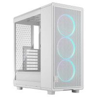 Case Fractal Design Epoch TG RGB Clear Tint Mid Tower Color:white