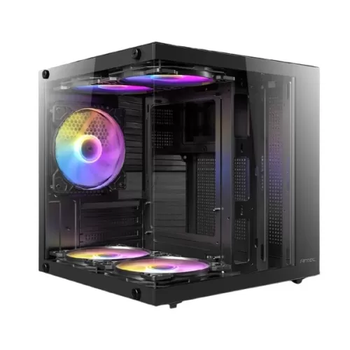 Корпус компьютера Antec VCX10M ARGB Mini Tower Micro-Atx 5XARGB Mini Tower Корпус компьютера Antec VCX10M ARGB Mini Tower Micro-Atx 5XARGB Mini Tower