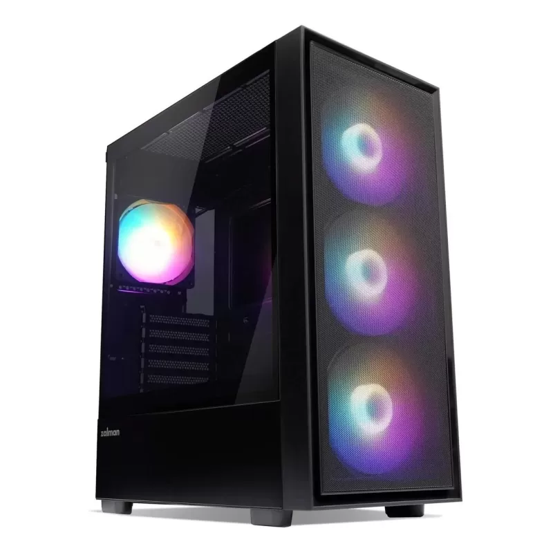 מארז Zalman S6 Mid Tower RGB שחור Mid Tower