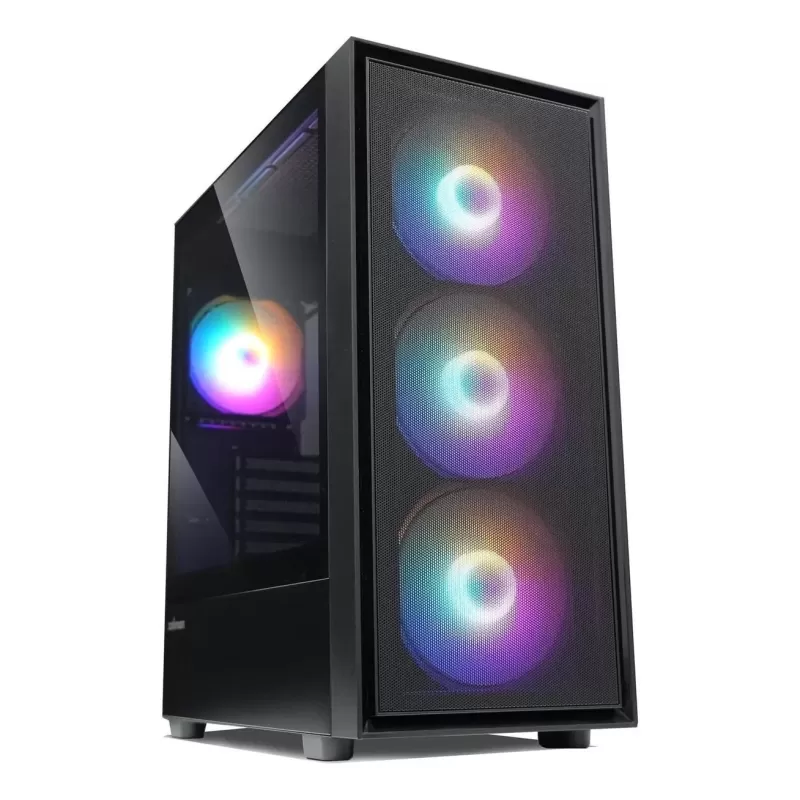 מארז Zalman S6 Mid Tower RGB שחור Mid Tower
