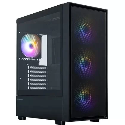 מארז Zalman S6 Mid Tower RGB שחור Mid Tower