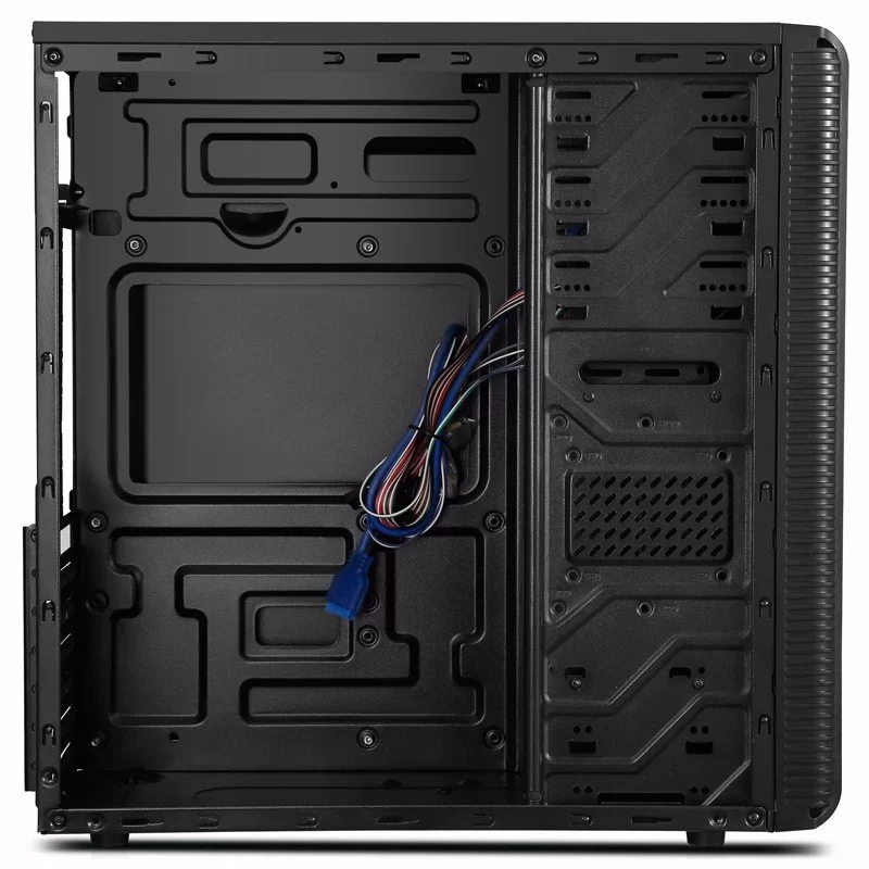 מארז Tzag Elita 0655BB Mid Tower 500W צבע שחור