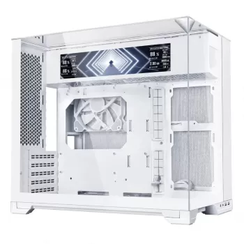 Корпус LIAN-LI O11 Vision-M Digital white Mini Tower