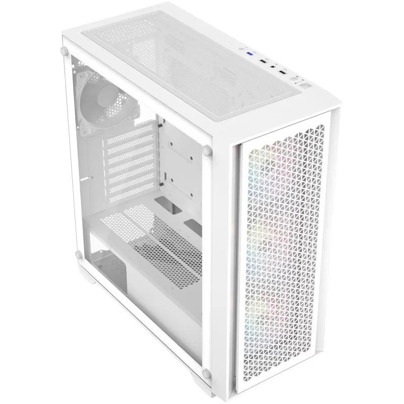 מארז מחשב HERO X ARGB White Mid Tower צבע לבן