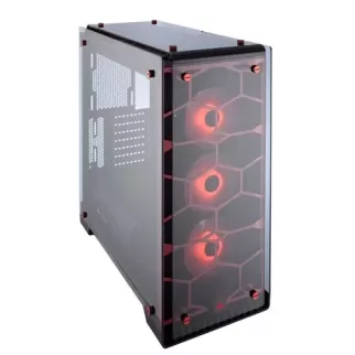מארז Corsair Crystal Series CRYSTAL 570X RGB אדום Mid Tower