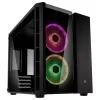 מארז Corsair Crystal Series 280X RGB Tempered Glass שחור SMALL CASE