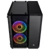 מארז Corsair Crystal Series 280X RGB Tempered Glass שחור SMALL CASE