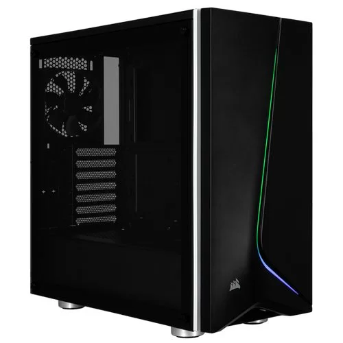 Case Corsair Carbide SPEC-06 Tempered Glass RGB black Mid Tower
