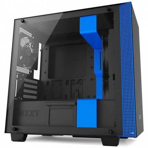 Корпус NZXT H400 black, blue Корпус NZXT H400 black, blue