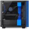 Корпус NZXT H400 black, blue Корпус NZXT H400 black, blue