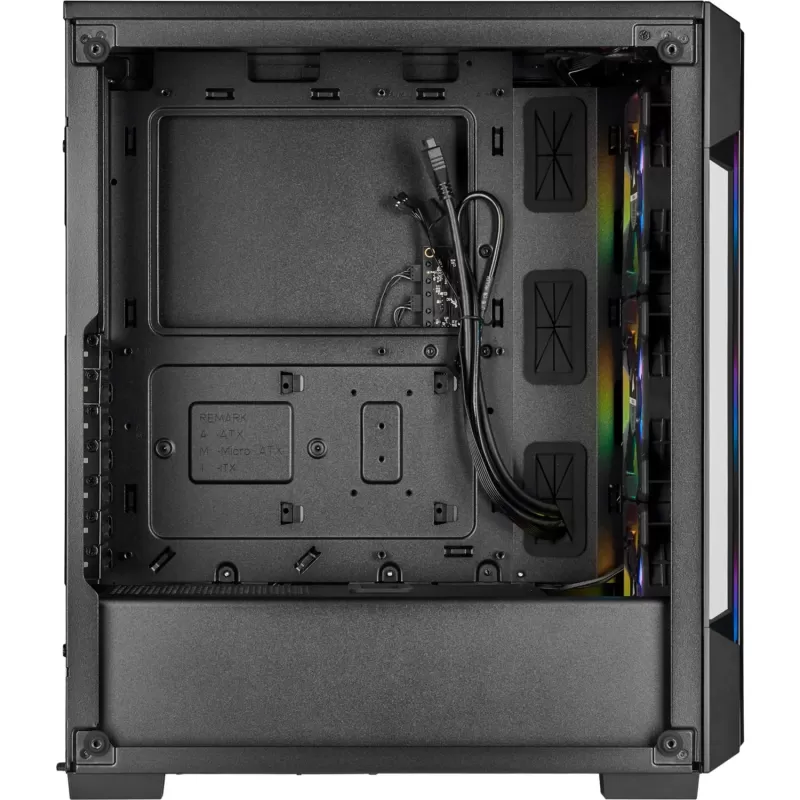 Корпус Corsair iCUE 220T RGB Tempered Glass Mid black Mid Tower
