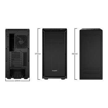 מארז be quiet! PURE BASE 600 שחור מארז be quiet! PURE BASE 600 שחור