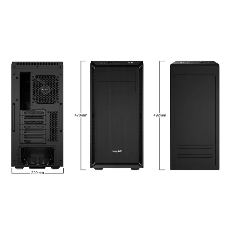 Case be quiet! PURE BASE 600 black Mid Tower Case be quiet! PURE BASE 600 black Mid Tower