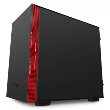 Case NZXT H210 black, red Mini-ITX Case NZXT H210 black, red Mini-ITX
