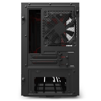 Корпус NZXT H210 черный, красный Mini-ITX