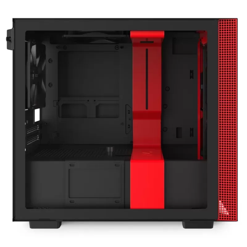 מארז NZXT H210 שחור, אדום Mini-ITX
