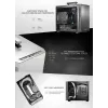 Case LIAN-LI Mini-ITX PC-TU150 Windowless black Mini Tower