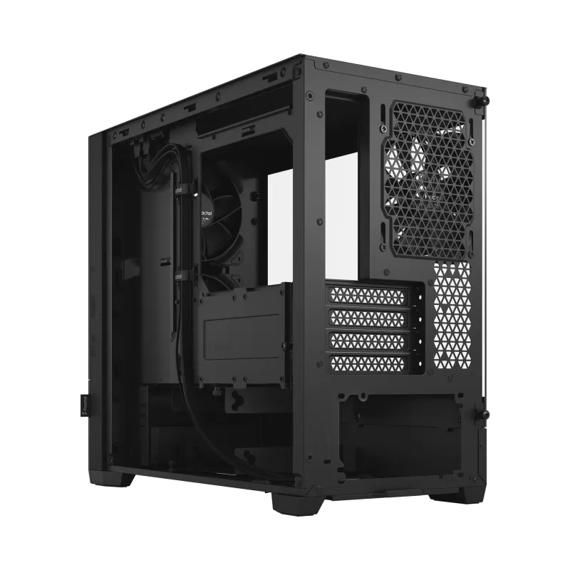 Case Fractal Design Pop Mini Silent black TG Clear Tint Micro ATX