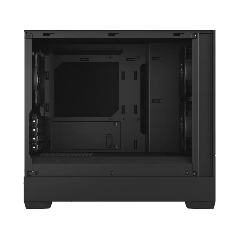 Case Fractal Design Pop Mini Silent black TG Clear Tint Micro ATX