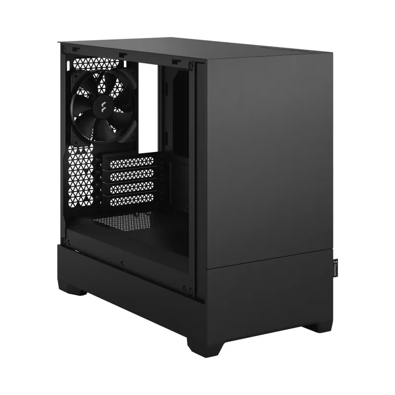 Case Fractal Design Pop Mini Silent black TG Clear Tint Micro ATX