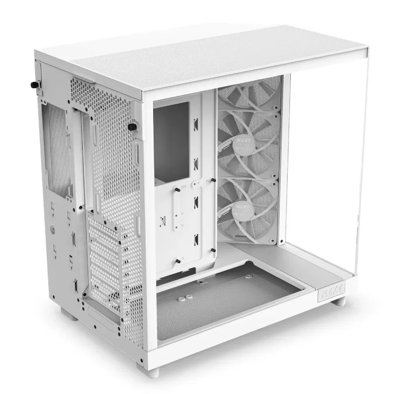 מארז NZXT H6 Flow לבן ATX