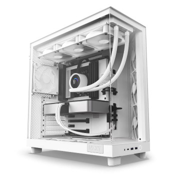 Корпус NZXT H6 Flow белый ATX