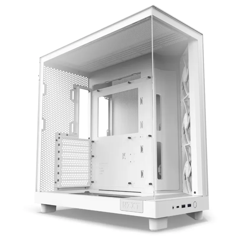 מארז NZXT H6 Flow לבן ATX