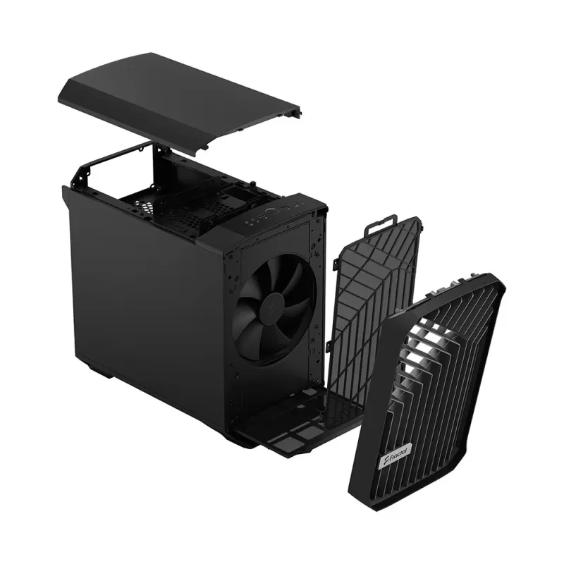 Корпус Fractal Design Torrent Nano black Solid Mini Tower