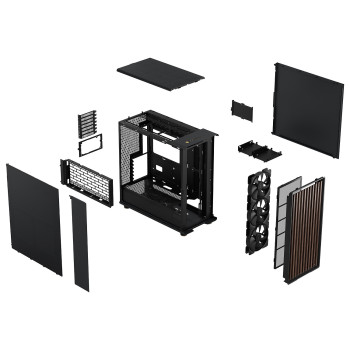 מארז Fractal Design North XL Charcoal שחור Full Tower מארז Fractal Design North XL Charcoal שחור Full Tower