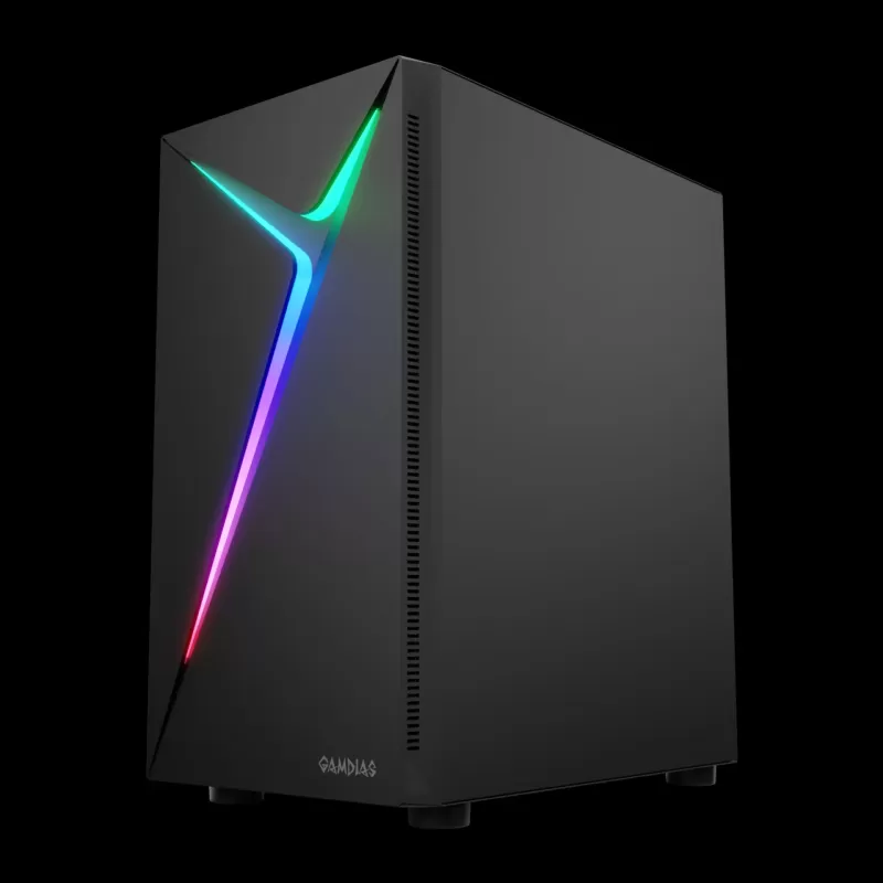 מארז Gamdias ARGUS E4 ELITE Mid Tower צבע שחור