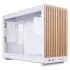 Корпус LIAN-LI A3 Wood and Glass Edition white Micro ATX