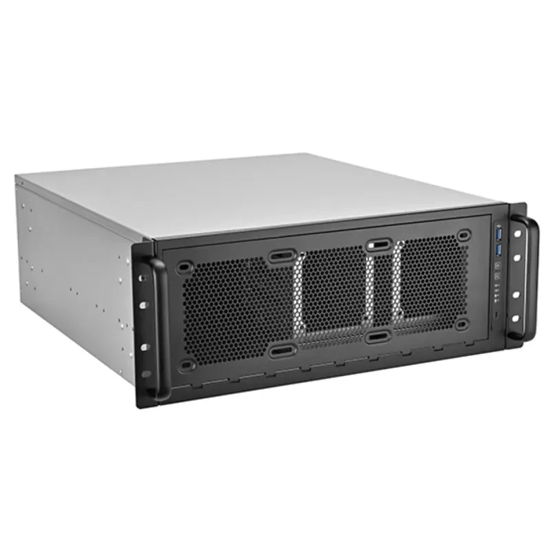 מארז SilverStone RM45-360 4U Rackmount Server Chassis 4U צבע שחור מארז SilverStone RM45-360 4U Rackmount Server Chassis 4U צבע שחור