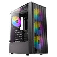 Case Antec AX27 RGB Elite Mid Tower Color:black Case Antec AX27 RGB Elite Mid Tower Color:black