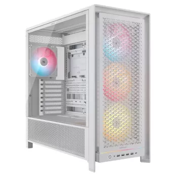 מארז Corsair FRAME 5000D RS ARGB Mid Tower צבע לבן