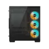 מארז מחשב Gigabyte C500 PANORAMIC STEALTH Mid-Tower4X120mm ARGB Mid Tower צבע שחור
