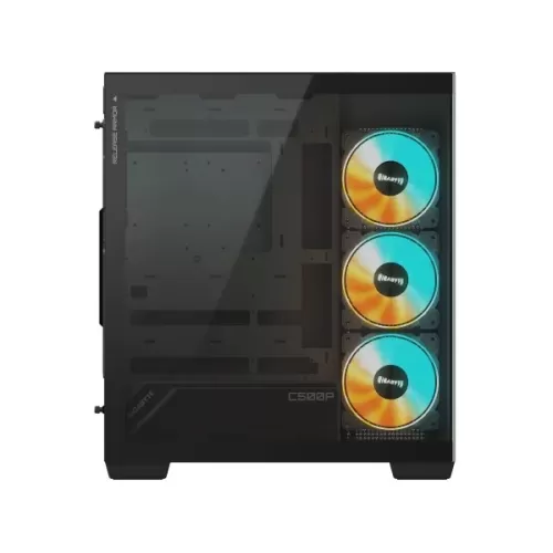 מארז מחשב Gigabyte C500 PANORAMIC STEALTH Mid-Tower4X120mm ARGB Mid Tower צבע שחור