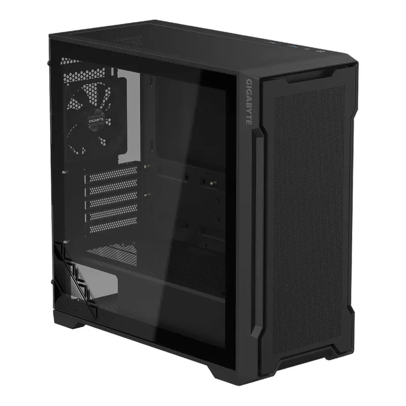 מארז Gigabyte C102 Glass Mid Tower צבע שחור