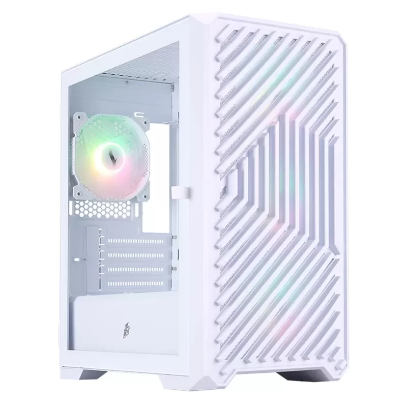 Computer Case 1St Player T5 ARGB Mini Tower Mini Tower Color:white