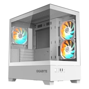 מארז Gigabyte C201 Panoramic Ice Micro-ATX לבן Mid Tower