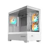 מארז Gigabyte C201 Panoramic Ice Micro-ATX לבן Mid Tower