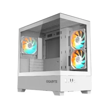 מארז Gigabyte C201 Panoramic Ice Micro-ATX לבן Mid Tower