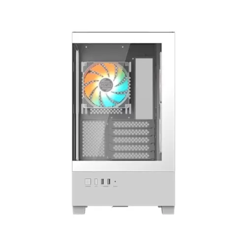 מארז Gigabyte C201 Panoramic Ice Micro-ATX לבן Mid Tower