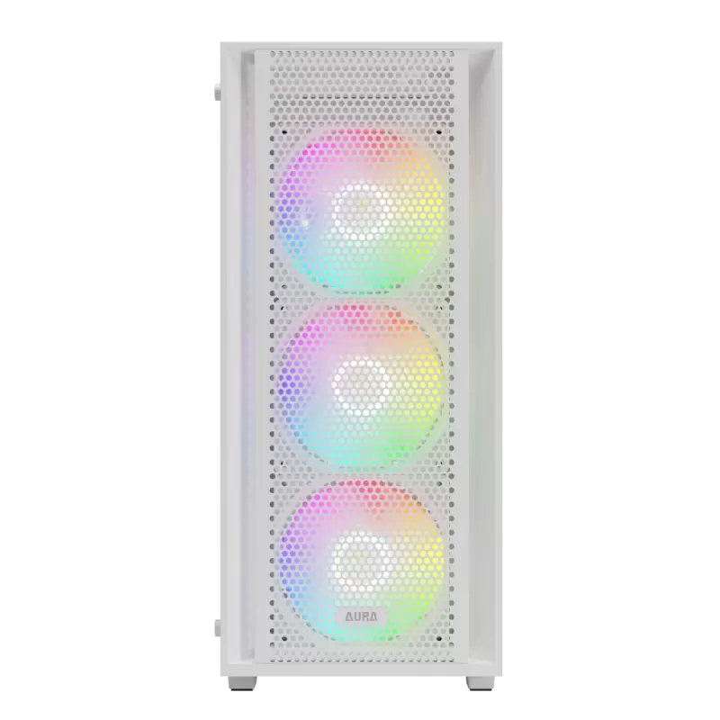 מארז Gamdias AURA GC2 ELITE V2 לבן Mid Tower מארז Gamdias AURA GC2 ELITE V2 לבן Mid Tower